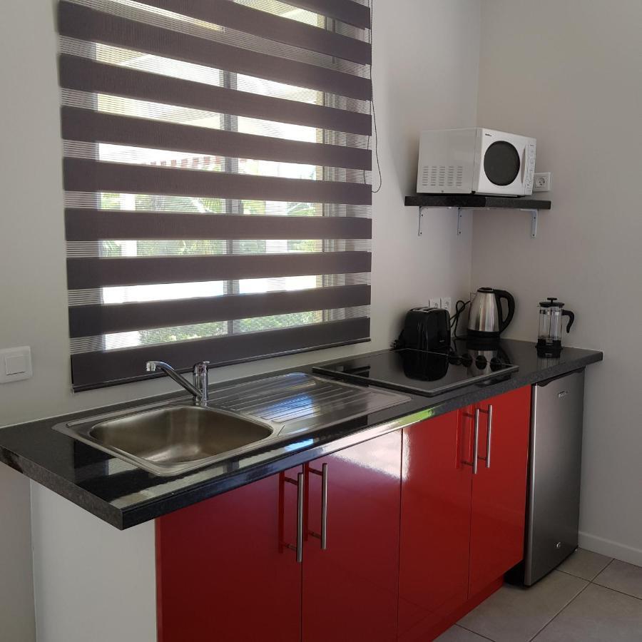 Le Tiki Rouge Villa Punaauia  ภายนอก รูปภาพ
